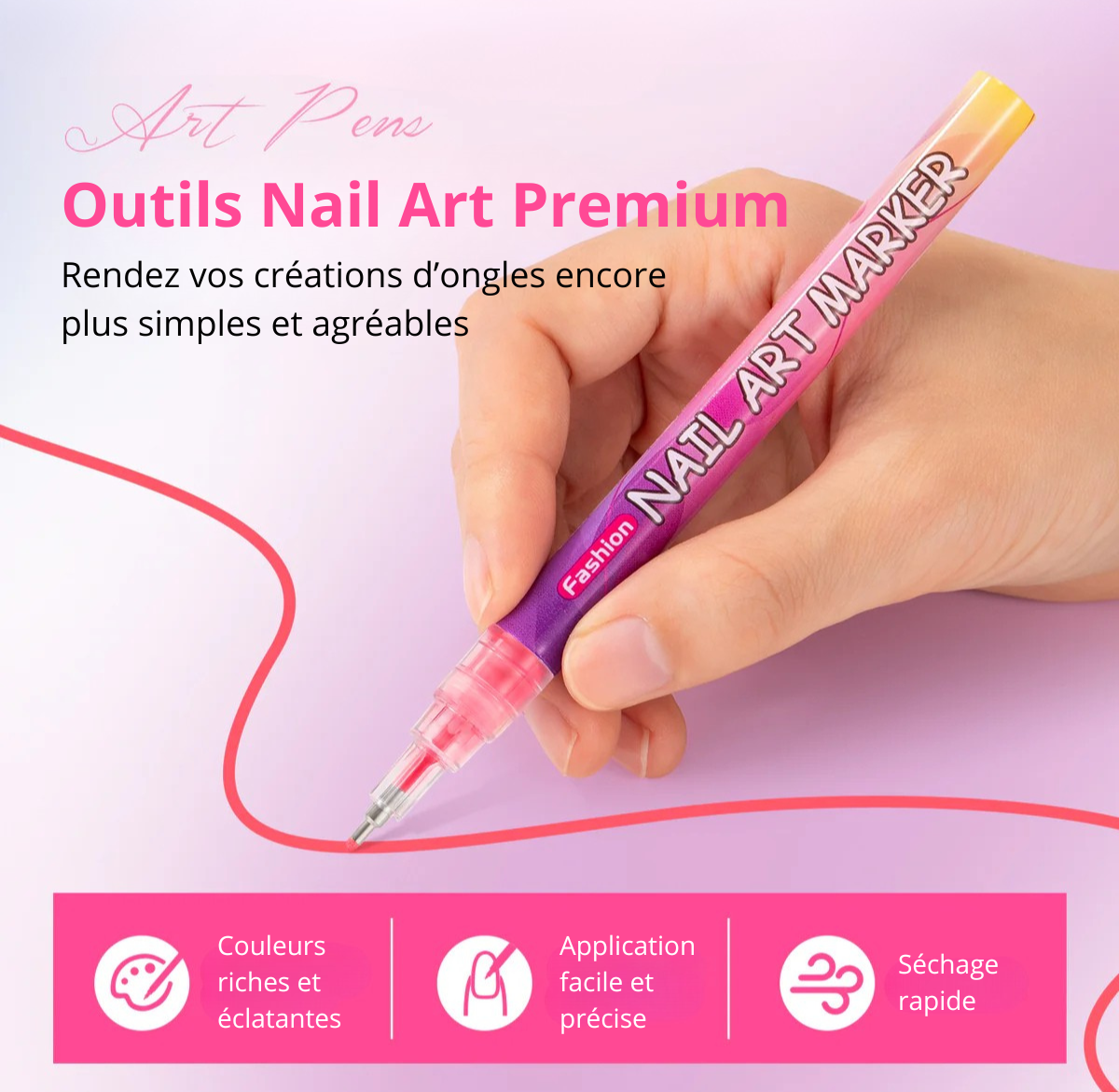 Stylos Nail Art  – Pour une manucure créative et sans effort