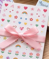 Planche de stickers pour ongles doodi